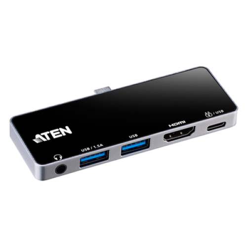 USB-C Travel Dock con Power Pass-Through USB-C Travel Dock con Power Pass-Through