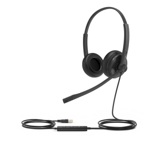 Diadema Alámbrica UH34 Dual de Yealink USB Compatible con Teléfonos IP y Computadoras. Diadema Alámbrica UH34 Dual de Yealink USB Compatible con Teléfonos IP y Computadoras.