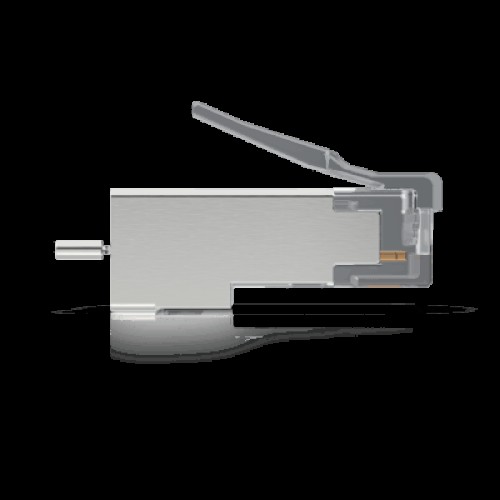 Paquete de 100 Conectores RJ45 Blindados Diseñados para Cables Ethernet UISP (UISP Cable Pro y Cable Carrier)
