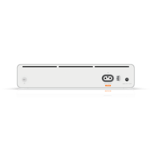 Consola UISP de Ubiquiti / Gateway y Switch de Red Gigabit / Controlador con Plataforma UISP para gestión remota de WISP (airMAX, airFiber, uFiber, LTU, edgeMAX, airCube) / 128 GB SSD / (1) WAN 1GbE / (1) WAN SFP+10G / (8) puertos LAN GbE RJ45 