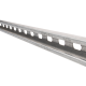 Unicanal perforado 4x2, 3000 mm, con acabado Electro Zinc