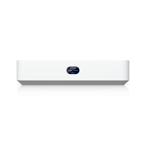 UniFi Protect UNVR-Instant – Grabador de Video en Red con Soporte para HDD de 3.5”, Switch PoE Integrado de 6 Puertos GbE (40W) y Puerto HDMI Viewport