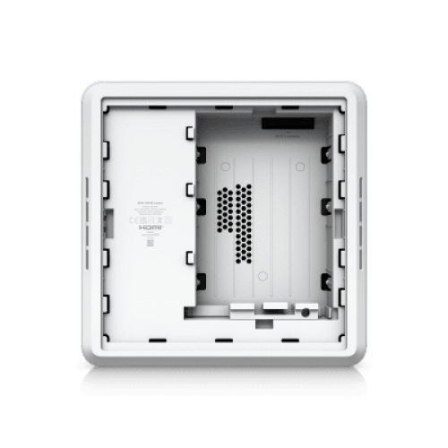UniFi Protect UNVR-Instant – Grabador de Video en Red con Soporte para HDD de 3.5”, Switch PoE Integrado de 6 Puertos GbE (40W) y Puerto HDMI Viewport