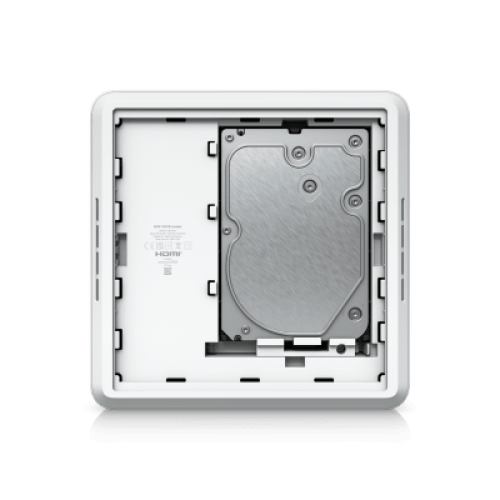 UniFi Protect UNVR-Instant – Grabador de Video en Red con Soporte para HDD de 3.5”, Switch PoE Integrado de 6 Puertos GbE (40W) y Puerto HDMI Viewport