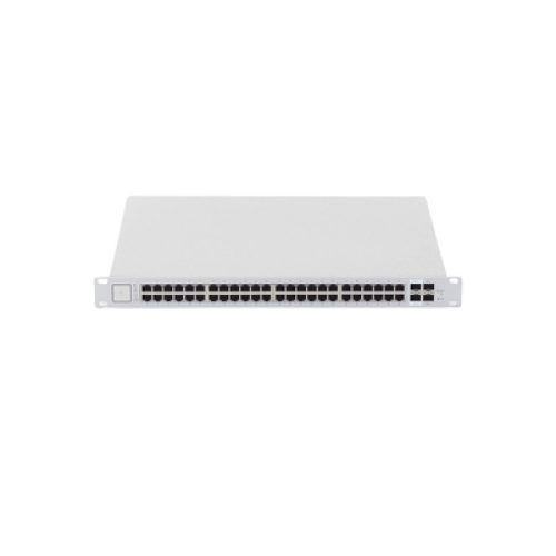 UniFi Switch PoE+/ Pasivo 24V, Administrable de 48 puertos 10/100/1000 Mbps, 2 puertos SFP Gigabit , 2 puertos SFP+ 10 G, 500W