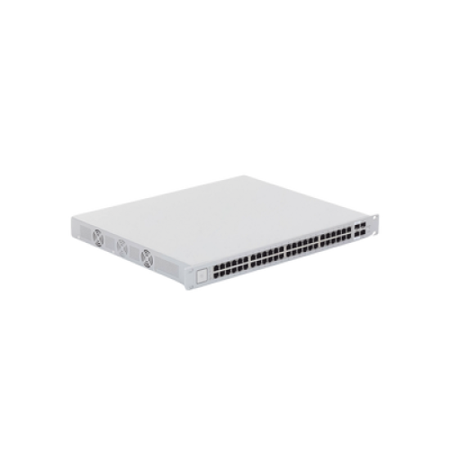 UniFi Switch PoE+/ Pasivo 24V, Administrable de 48 puertos 10/100/1000 Mbps, 2 puertos SFP Gigabit , 2 puertos SFP+ 10 G, 500W