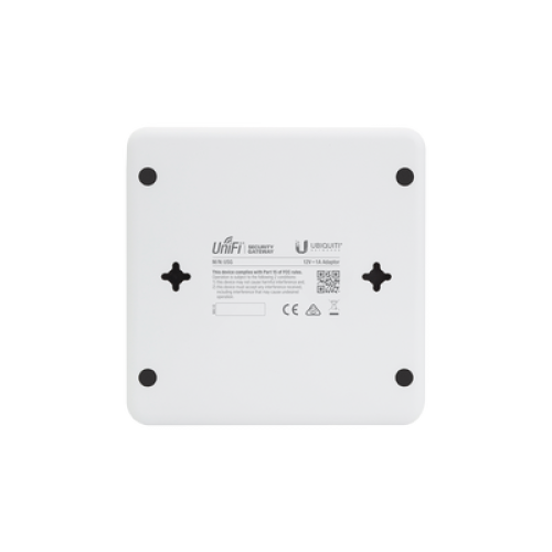 Router UniFi puertos Ethernet Gigabit, desempeño de 1 Mpps, hasta 100 dispositivos en LAN, bloqueo de tráfico por categoría, administración desde la nube 
