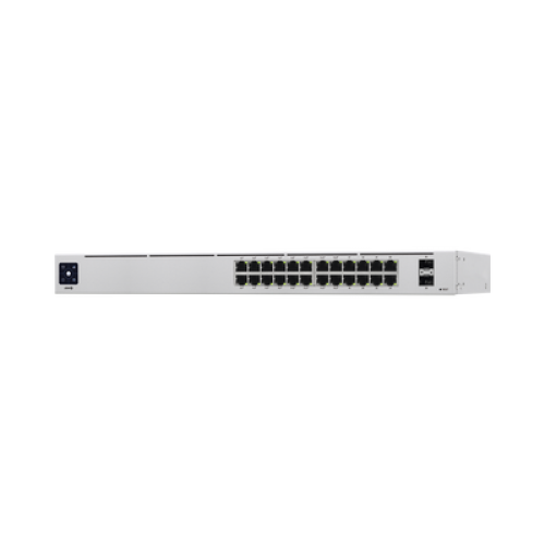 UniFi Switch USW-24-POE Gen2, Capa 2 de 24 puertos (16 puertos PoE 802.3af/at + 8 puertos Gigabit) + 2 puertos 1G SFP, 95W, pantalla informativa UniFi Switch USW-24-POE Gen2, Capa 2 de 24 puertos (16 puertos PoE 802.3af/at + 8 puertos Gigabit) + 2 puertos 1G SFP, 95W, pantalla informativa