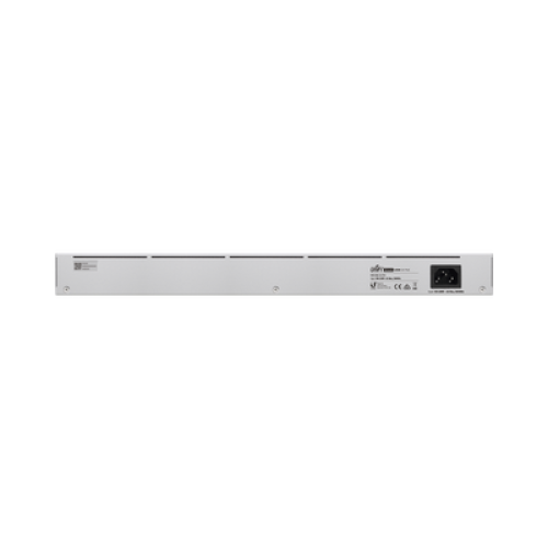 UniFi Switch USW-24-POE Gen2, Capa 2 de 24 puertos (16 puertos PoE 802.3af/at + 8 puertos Gigabit) + 2 puertos 1G SFP, 95W, pantalla informativa UniFi Switch USW-24-POE Gen2, Capa 2 de 24 puertos (16 puertos PoE 802.3af/at + 8 puertos Gigabit) + 2 puertos 1G SFP, 95W, pantalla informativa