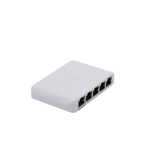 Switch UniFi Administrable Compacto de 5 Puertos 10/100/1000 Mbps, soporta entrada de PoE 802.3af/at Switch UniFi Administrable Compacto de 5 Puertos 10/100/1000 Mbps, soporta entrada de PoE 802.3af/at