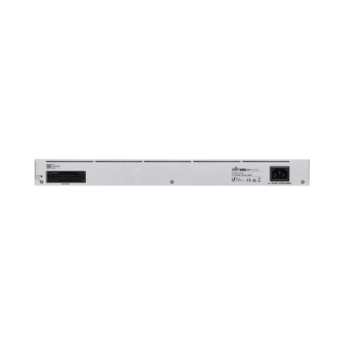 UniFi Switch USW-Pro-24-POE Gen2, con funciones capa 3, de 24 puertos PoE 802.3at/bt + 2 puertos 1/10G SFP+, 400W, pantalla informativa