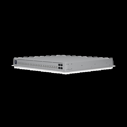 UniFi Switch Pro HD Capa 3, 24 puertos Etherlighting POE++ / (22) puertos 2.5 GbE, (2) puertos 10GbE, todos POE++, (4) puertos 10G SFP+, 600W presupuesto POE