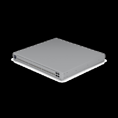 UniFi Switch Pro HD Capa 3, 24 puertos Etherlighting POE++ / (22) puertos 2.5 GbE, (2) puertos 10GbE, todos POE++, (4) puertos 10G SFP+, 600W presupuesto POE