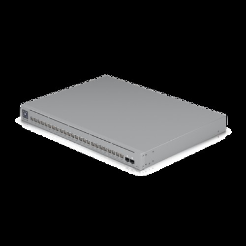 UniFi Switch Pro Max 24 POE, 24 puertos (8 puertos POE++ 2.5 GbE y 16 puertos GbE POE+), 2 puertos SFP+ 10G, 400W, pantalla táctil