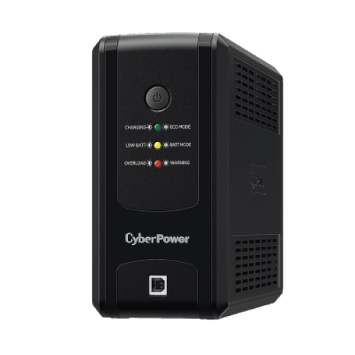 UPS de 750 VA/375 W, Topología Línea Interactiva, Entrada 120 Vca NEMA 5-15P, y 8 Salidas NEMA 5-15R, Puerto USB, Con Regulador de Voltaje (AVR)