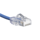 Cable de Parcheo TX6, UTP Cat6, Diámetro Reducido (28AWG), Color Azul, 20 cm (7.87 pulgadas)