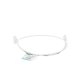 Cable de Parcheo TX6, UTP Cat6, Diámetro Reducido (28AWG), Color Blanco Mate, 0.91 Metros (3 Pies)