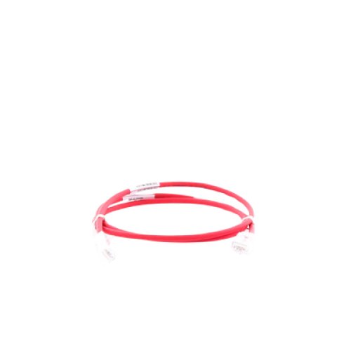 Cable de Parcheo TX6, UTP Cat6, Diámetro Reducido (28AWG), Color Rojo, 0.91 Metros (3 Pies)