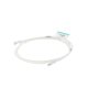 Cable de Parcheo TX6, UTP Cat6, Diámetro Reducido (28AWG), Color Blanco Mate, 2.13 Metros (7 Pies)