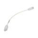 Cable de Parcheo TX6, UTP Cat6, Diámetro Reducido (28AWG), Color Blanco, 20.32 cm (8 Pulgadas)