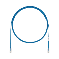 Cable de Parcheo UTP Cat6A, CM/LSZH, Diámetro Reducido (28AWG), Color Azul, 3.66 Metros (12 Pies)