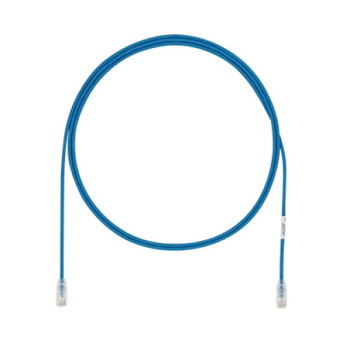 Cable de Parcheo UTP Cat6A, CM/LSZH, Diámetro Reducido (28AWG), Color Azul, 6.1 Metros (20 Pies) Cable de Parcheo UTP Cat6A, CM/LSZH, Diámetro Reducido (28AWG), Color Azul, 6.1 Metros (20 Pies)