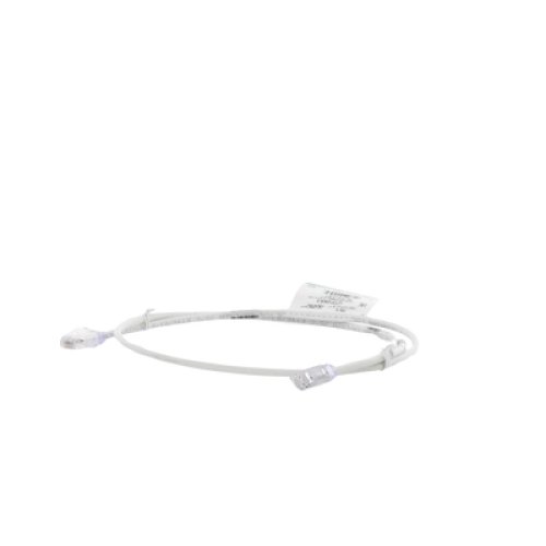 Cable de Parcheo UTP Cat6A, CM/LSZH, Diámetro Reducido (28AWG), Color Blanco Mate, 0.91 Metros (3 Pies) Cable de Parcheo UTP Cat6A, CM/LSZH, Diámetro Reducido (28AWG), Color Blanco Mate, 0.91 Metros (3 Pies)