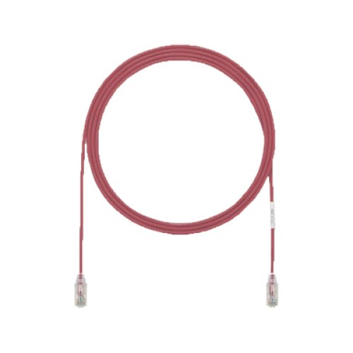 Cable de Parcheo UTP Cat6A, CM/LSZH, Diámetro Reducido (28AWG), Color Rojo, 0.91 Metros (3 Pies) Cable de Parcheo UTP Cat6A, CM/LSZH, Diámetro Reducido (28AWG), Color Rojo, 0.91 Metros (3 Pies)