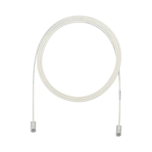 Cable de Parcheo UTP Cat6A, CM/LSZH, Diámetro Reducido (28AWG), Color Blanco Mate, 1.52 Metros (5 Pies) Cable de Parcheo UTP Cat6A, CM/LSZH, Diámetro Reducido (28AWG), Color Blanco Mate, 1.52 Metros (5 Pies)