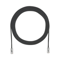 Cable de Parcheo UTP Cat6A, CM/LSZH, Diámetro Reducido (28AWG), Color Negro, 1.52 Metros (5 Pies)