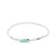 Cable de Parcheo UTP Cat6A, CM/LSZH, Diámetro Reducido (28AWG), Color Blanco Mate, 2.13 Metros (7 Pies)