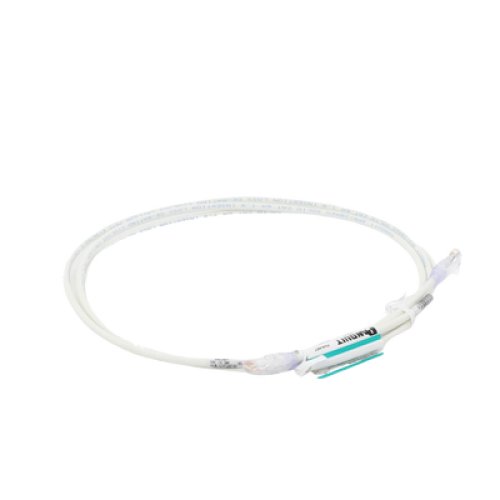 Cable de Parcheo UTP Cat6A, CM/LSZH, Diámetro Reducido (28AWG), Color Blanco Mate, 2.13 Metros (7 Pies)