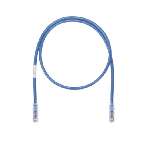 Cable de Parcheo UTP, Cat6A, 24 AWG, CM, Color Azul, 3.05 Metros (10 Pies)