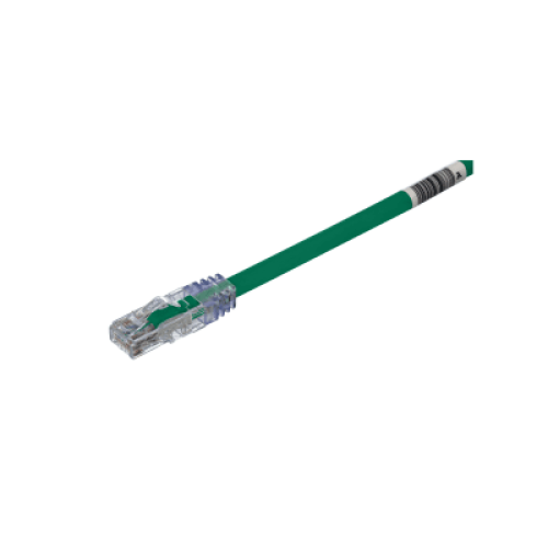 Cable de Parcheo UTP, Cat6A, 24 AWG, CM, Color Verde, 3.05 Metros (10 Pies)