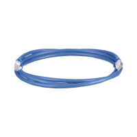 Cable de Parcheo UTP, Cat6A, 24 AWG, CM, Color Azul, 4.57 Metros (15 Pies)