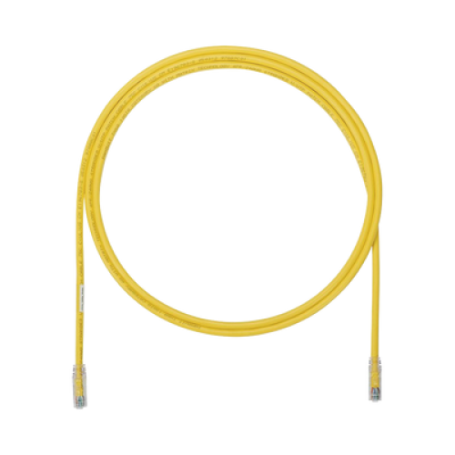 Cable de Parcheo UTP, Cat6A, 24 AWG, CM, Color Amarillo, 5.49 Metros (18 Pies) Cable de Parcheo UTP, Cat6A, 24 AWG, CM, Color Amarillo, 5.49 Metros (18 Pies)