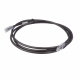Cable de Parcheo UTP, Cat6A, 24 AWG, CM, Color Negro, 2.13 Metros (7 Pies)