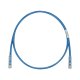 Cable de Parcheo TX6, UTP Cat6, 24 AWG, CM, Color Azul, 4.57 Metros (15 Pies)