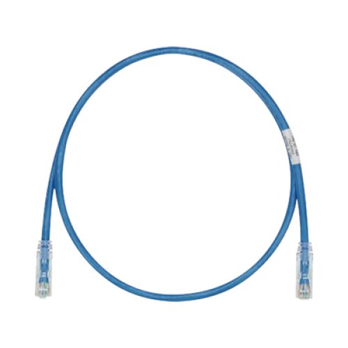 Cable de Parcheo TX6, UTP Cat6, 24 AWG, CM, Color Azul, 4.57 Metros (15 Pies)