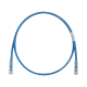 Cable de Parcheo TX6, UTP Cat6, 24 AWG, CM, Color Azul, 9.14 Metros (30 Pies)