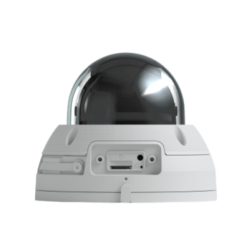 Cámara UniFi Protect G5 AI Dome Blanco, Para Interior o Exterior, 4K (8MPX), Ángulo 109.9°. Visión Nocturna IR Hasta 40m, Detecciones Inteligentes de Rostros y Placas, Audio Bidireccional, Protección IP66, Anti-Vandalismo