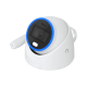 Cámara UniFi Protect Turret AI blanca / 4K(8MP) / Ángulo ultra-ancho 109.9 / Visión Nocturna IR 40 m / AI Avanzado: Reconocimiento de Rostros y Matrículas / LED para color en la noche / Micrófono 2 vías / ranura M