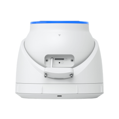 Cámara UniFi Protect Turret AI blanca / 4K(8MP) / Ángulo ultra-ancho 109.9 / Visión Nocturna IR 40 m / AI Avanzado: Reconocimiento de Rostros y Matrículas / LED para color en la noche / Micrófono 2 vías / ranura M