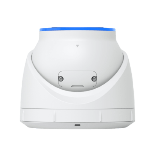 Cámara UniFi Protect Turret AI blanca / 4K(8MP) / Ángulo ultra-ancho 109.9 / Visión Nocturna IR 40 m / AI Avanzado: Reconocimiento de Rostros y Matrículas / LED para color en la noche / Micrófono 2 vías / ranura M
