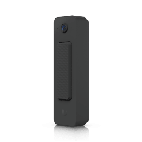 UVC Doorbell Lite – Videoportero Compacto 5 MP PoE con Visión Nocturna IR, Audio Bidireccional y Diseño Resistente al Clima, Color Negro