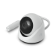 Cámara de Seguridad Turret Color Blanco / Alimentación PoE/ Resistente a Manipulaciones IK04/ Sensor de Imagen 1/1.8
