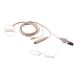 Kit de Micrófono-Audífono profesional de 3 cables para KENWOOD NX-200/300/410, TK-480/2180/3180
