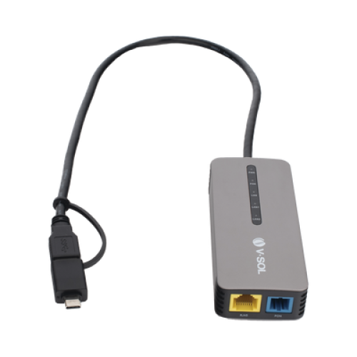 ONU Bridge Dual GPON/EPON USB Portátil / 1 puerto RJ45 2.5Gbps / 1 puerto USB ONU Bridge Dual GPON/EPON USB Portátil / 1 puerto RJ45 2.5Gbps / 1 puerto USB