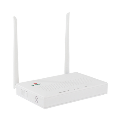 ONU Dual G/EPON con Wi-Fi en 2.4 GHz + 4 puertos LAN Gigabit, hasta 300 Mbps vía inalámbrico ONU Dual G/EPON con Wi-Fi en 2.4 GHz + 4 puertos LAN Gigabit, hasta 300 Mbps vía inalámbrico