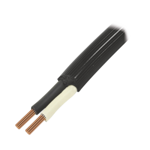 Cable Eléctrico de Uso Rudo 2 Hilos Calibre 16 AWG, Hasta 600 V. Rollo de 100 m. Cable Eléctrico de Uso Rudo 2 Hilos Calibre 16 AWG, Hasta 600 V. Rollo de 100 m.